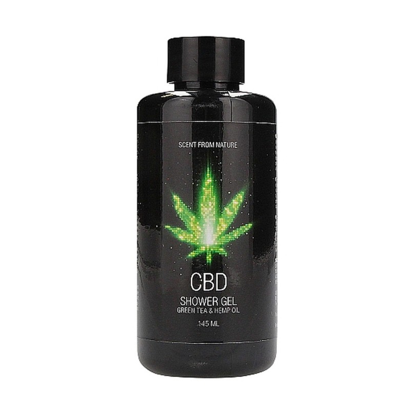 CBD - Bath and Shower - Luxe Gift set - Green Tea Hemp Oil